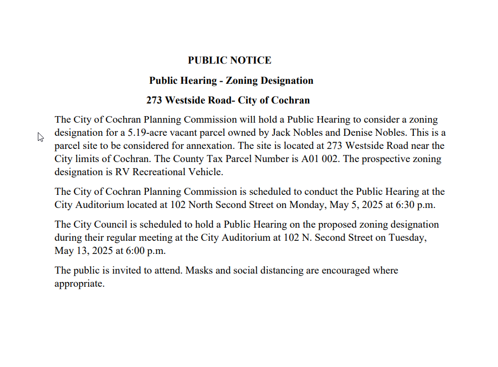 Zoning Designation